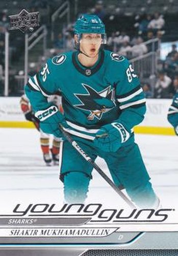 #211 Shakir Mukhamadullin - San Jose Sharks - 2024-25 Upper Deck Hockey