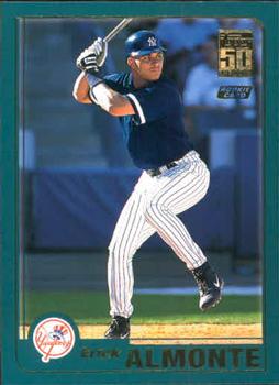 #T211 Erick Almonte - New York Yankees - 2001 Topps Traded & Rookies Baseball