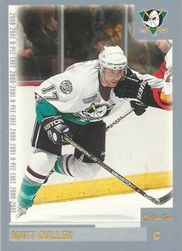 #211 Matt Cullen - Anaheim Mighty Ducks - 2000-01 O-Pee-Chee Hockey
