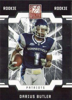 #211 Darius Butler - New England Patriots - 2009 Donruss Elite Football