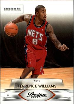 #211 Terrence Williams - New Jersey Nets - 2009-10 Panini Prestige Basketball