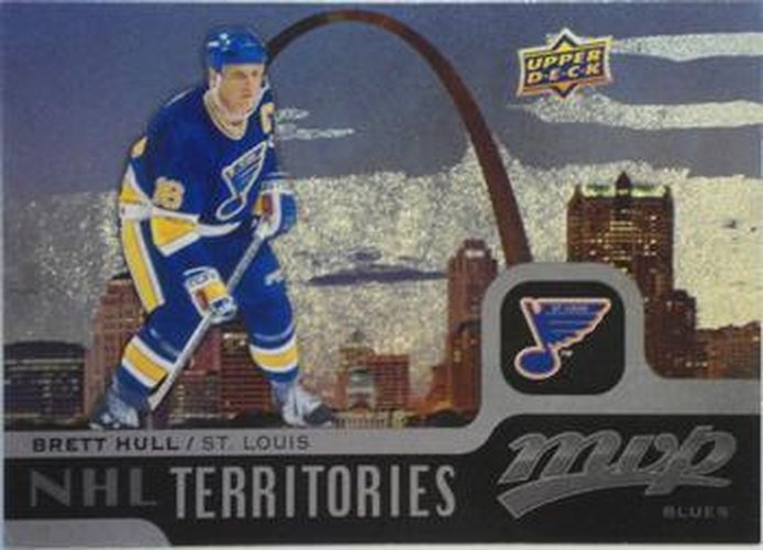 #211 Brett Hull - St. Louis Blues - 2015-16 Upper Deck MVP Hockey