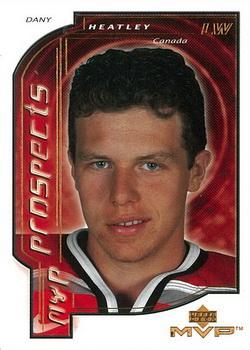 #211 Dany Heatley - Canada - 2000-01 Upper Deck MVP Hockey