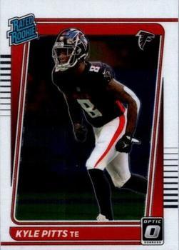 #211 Kyle Pitts - Atlanta Falcons - 2021 Donruss Optic Football