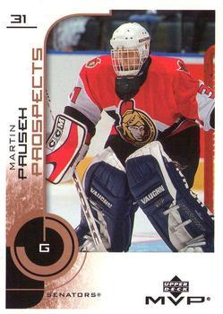 #211 Martin Prusek - Ottawa Senators - 2002-03 Upper Deck MVP Hockey