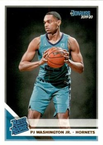 #211 PJ Washington Jr. - Charlotte Hornets - 2019-20 Donruss Basketball