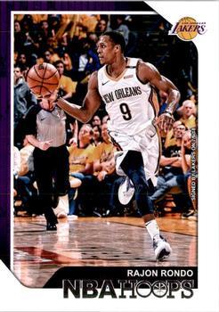 #211 Rajon Rondo - Los Angeles Lakers - 2018-19 Hoops Basketball