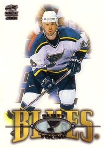 #211 Scott Young - St. Louis Blues - 2000-01 Pacific Paramount Hockey