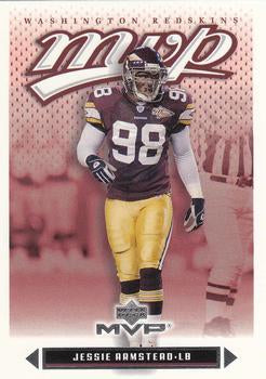 #211 Jessie Armstead - Washington Redskins - 2003 Upper Deck MVP Football