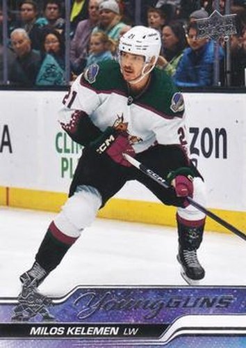 #211 Milos Kelemen - Arizona Coyotes - 2023-24 Upper Deck Hockey