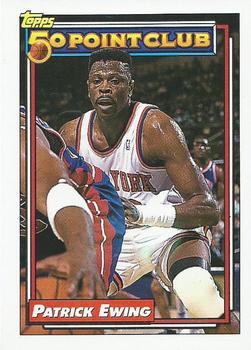 #211 Patrick Ewing - New York Knicks - 1992-93 Topps Basketball