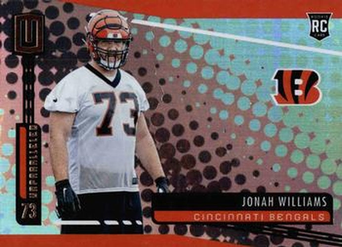 #211 Jonah Williams - Cincinnati Bengals - 2019 Panini Unparalleled Football