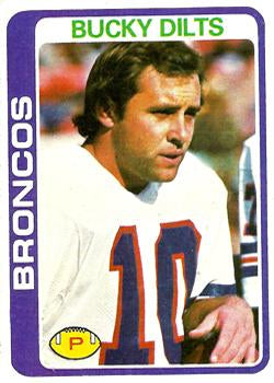 #211 Bucky Dilts - Denver Broncos - 1978 Topps Football