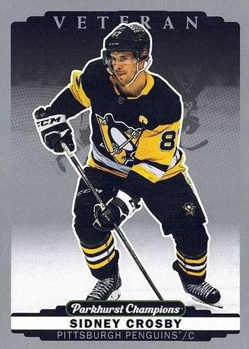 #212 Sidney Crosby - Pittsburgh Penguins - 2022-23 Parkhurst Champions - Silver Hockey