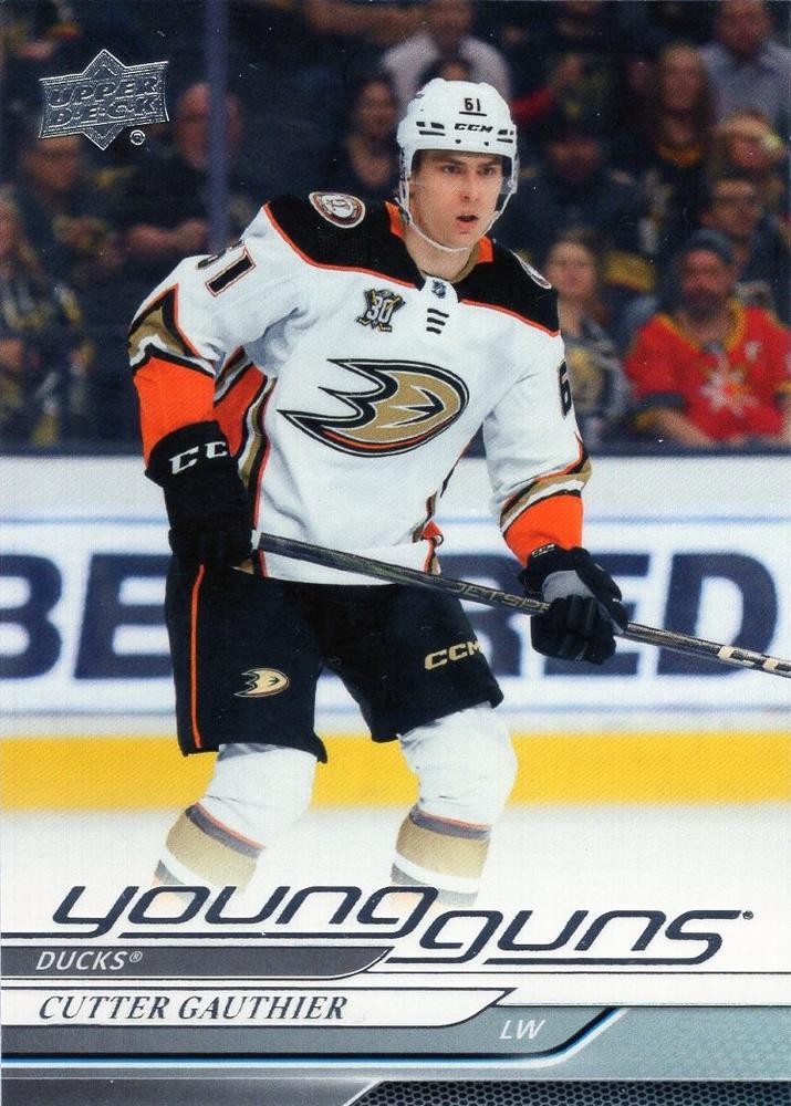 #212 Cutter Gauthier - Anaheim Ducks - 2024-25 Upper Deck Hockey
