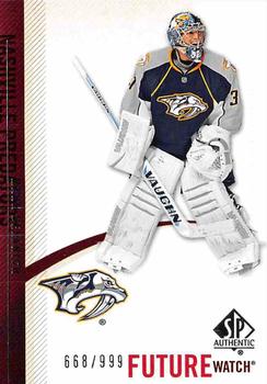 #212 Mark Dekanich - Nashville Predators - 2010-11 SP Authentic Hockey