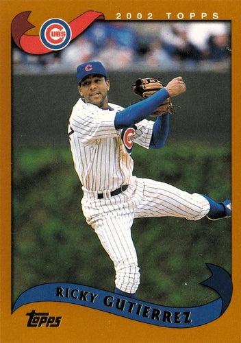 #212 Ricky Gutierrez - Chicago Cubs - 2002 Topps Baseball