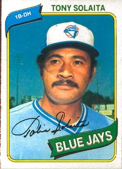 #212 Tony Solaita - Toronto Blue Jays - 1980 O-Pee-Chee Baseball