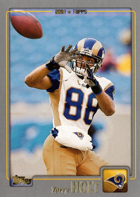#212 Torry Holt - St. Louis Rams - 2001 Topps Football