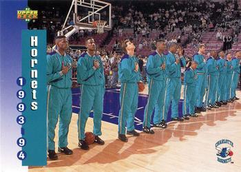 #212 Charlotte Hornets - Charlotte Hornets - 1993-94 Upper Deck Basketball