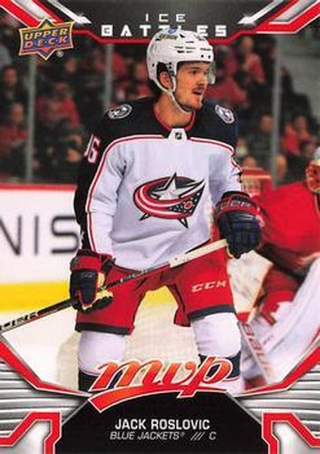 #212 Jack Roslovic - Columbus Blue Jackets - 2022-23 Upper Deck MVP - Ice Battles Hockey