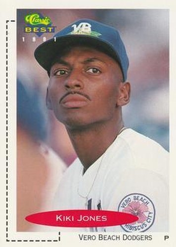 #212 Kiki Jones - Vero Beach Dodgers - 1991 Classic Best Baseball