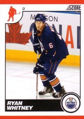 #212 Ryan Whitney - Edmonton Oilers - 2010-11 Score Hockey