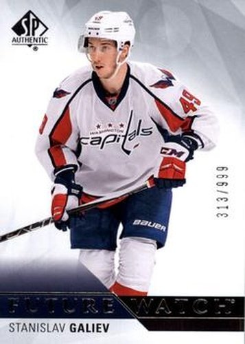 #212 Stanislav Galiev - Washington Capitals - 2015-16 SP Authentic Hockey