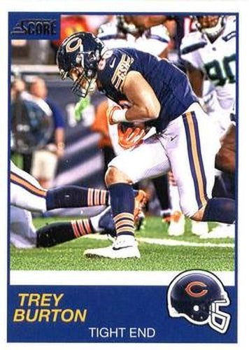 #212 Trey Burton - Chicago Bears - 2019 Score Football