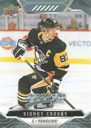 #212 Sidney Crosby - Pittsburgh Penguins - 2019-20 Upper Deck MVP Hockey