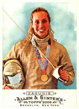 #212 Mariel Zagunis - 2009 Topps Allen & Ginter Baseball