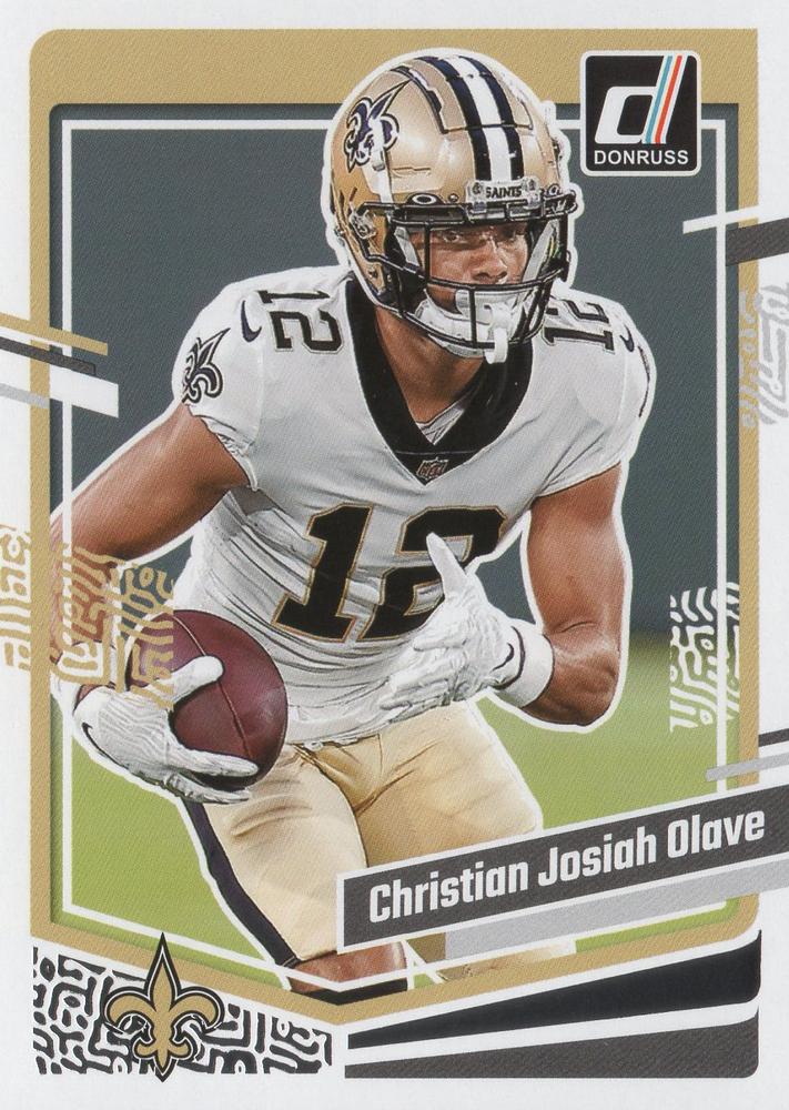 #212b Chris Olave - New Orleans Saints - 2023 Donruss Football