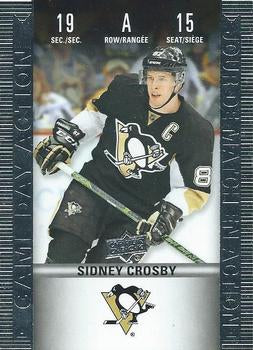 #HGD-15 Sidney Crosby - Pittsburgh Penguins - 2019-20 Upper Deck Tim Hortons - Game Day Action Hockey