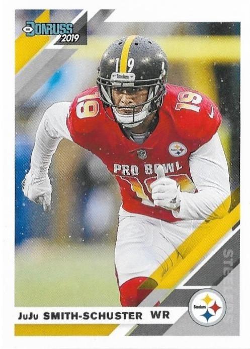 #213V JuJu Smith-Schuster - Pittsburgh Steelers - 2019 Donruss Football