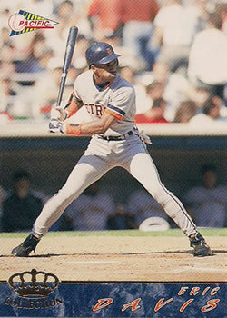 #213 Eric Davis - Detroit Tigers - 1994 Pacific Baseball