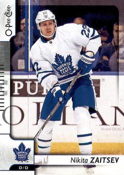#213 Nikita Zaitsev - Toronto Maple Leafs - 2017-18 O-Pee-Chee Hockey