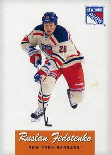 #213 Ruslan Fedotenko - New York Rangers - 2012-13 O-Pee-Chee - Retro Hockey