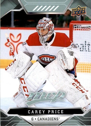 #213 Carey Price - Montreal Canadiens - 2019-20 Upper Deck MVP Hockey