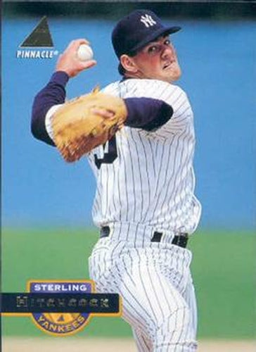 #213 Sterling Hitchcock - New York Yankees - 1994 Pinnacle Baseball