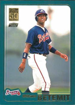 #T213 Wilson Betemit - Atlanta Braves - 2001 Topps Traded & Rookies Baseball