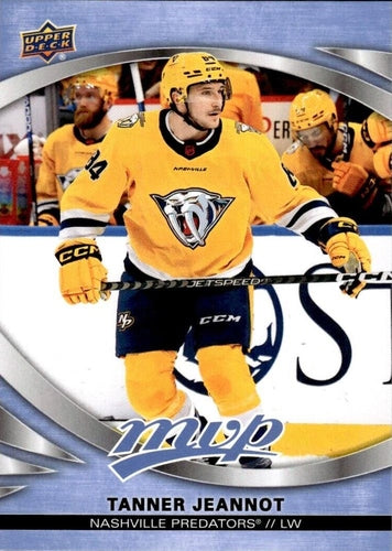 #213 Tanner Jeannot - Nashville Predators - 2023-24 Upper Deck MVP Hockey