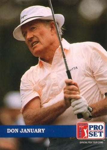#213 Don January - 1992 Pro Set PGA Tour Golf