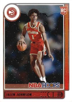 #213 Jalen Johnson - Atlanta Hawks - 2021-22 Hoops Winter Basketball