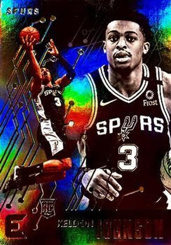 #213 Keldon Johnson - San Antonio Spurs - 2019-20 Panini Chronicles Basketball
