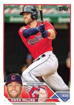 #213 Owen Miller - Cleveland Guardians - 2023 Topps Baseball