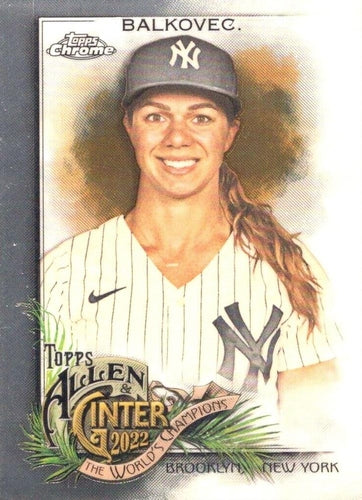 #213 Rachel Balkovec MGR - New York Yankees - 2022 Topps Allen & Ginter Chrome Baseball