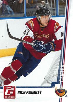 #213 Rich Peverley - Atlanta Thrashers - 2010-11 Donruss Hockey
