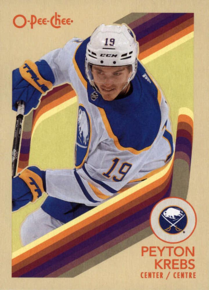 #213 Peyton Krebs - Buffalo Sabres - 2023-24 O-Pee-Chee - Retro Hockey
