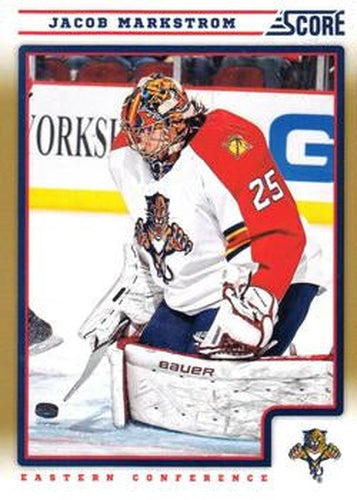 #213 Jacob Markstrom - Florida Panthers - 2012-13 Score - Gold Rush Hockey