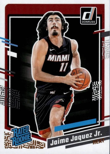 #213 Jaime Jaquez Jr. - Miami Heat - 2023-24 Donruss Basketball